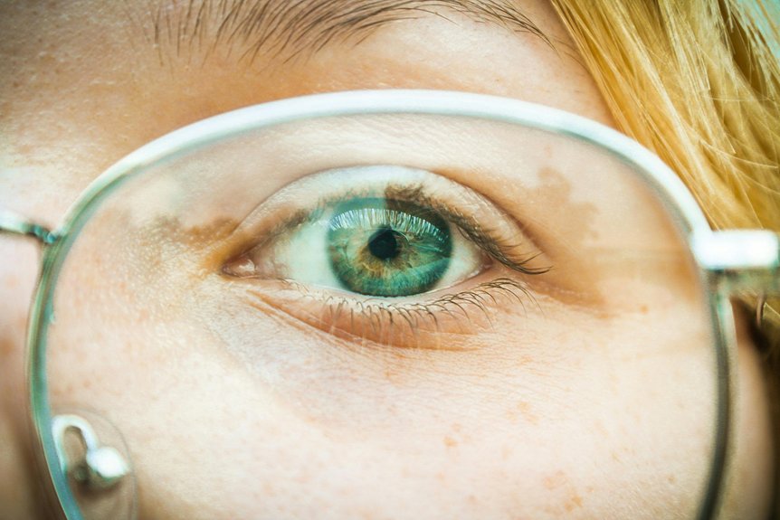 Plötzlich ist ein Auge kleiner als das andere