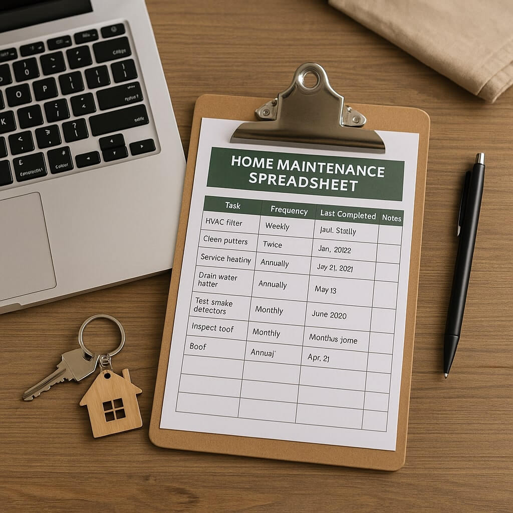 What Is a Home Maintenance Spreadsheet and How Can It Help